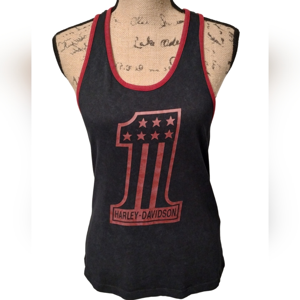 Harley Davidson Twisted Razor Back Tank Size XS Brand New With Tags Size…